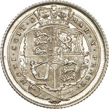6 peniques 1820   