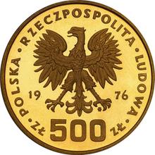 500 Zlotych 1976 MW  SW "Casimir Pulaski"
