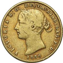 Half Sovereign 1858   