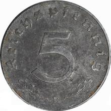 5 Reichspfennig 1942 B  