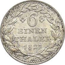 1/6 Thaler 1827   