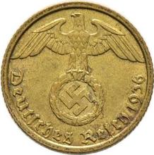 5 Reichspfennig 1936 G  