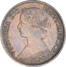 Farthing 1865   