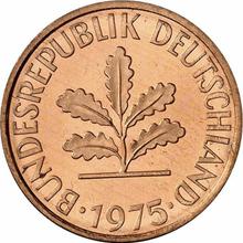 2 Pfennig 1975 J  