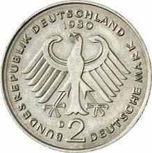 2 marki 1980 D   "Kurt Schumacher"