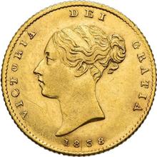 1/2 соверена 1838   