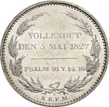 Thaler 1827  S  "Death of the King"