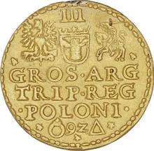 3 Gröscher 1592    "Malbork Münzstätte"