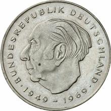 2 Mark 1987 F   "Theodor Heuss"
