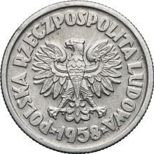 5 Zlotych 1958   JG "Cargo ship "Waryński"" (Pattern)