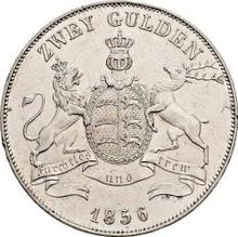2 Gulden 1856   