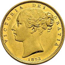Sovereign 1853   WW "Shield"