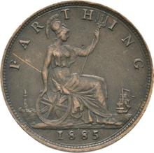 Farthing 1885   