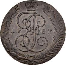 5 Kopeken 1787 ТМ   "Taurisches Münzprägeanstalt (Feodosia)"