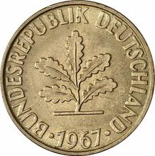 10 Pfennig 1967 F  