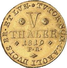 5 Thaler 1819  FR 