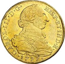 8 Escudos 1777 NR JJ 