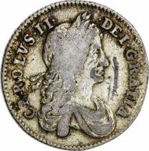 Shilling 1669    "First laureated bust"