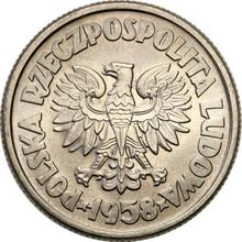 5 Zlotych 1958   JG "Cargo ship "Waryński"" (Pattern)