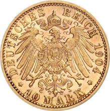 10 марок 1904 F   "Вюртемберг"