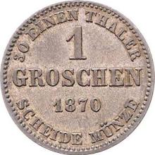 1 Groschen 1870  B 