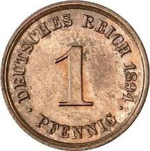 1 Pfennig 1894 D  