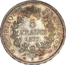 5 Franken 1875 A   "Herkules"