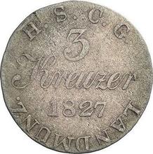 3 Kreuzer 1827  G 
