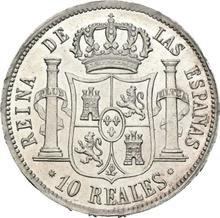 10 Reales 1852   