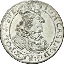 6 Groszy (Szostak) 1660  TT  "Bust in a circle frame"