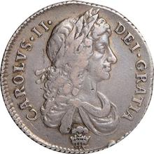Shilling 1679    "Second laureate bust"