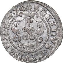 Schilling (Szelag) 1594    "Riga"