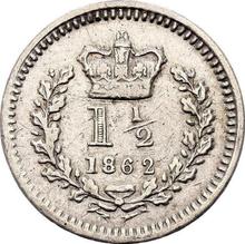 1 1/2 Pence 1862   