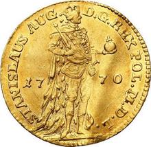 Ducat 1770  IS  "King figure"