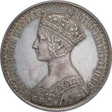 1 Corona 1847   WW "Gótica"