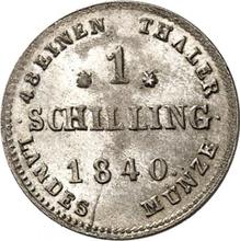 Shilling 1840   