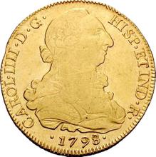 8 Escudos 1798 So DA 