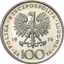 100 Zlotych 1976 MW  SW "Casimir Pulaski" (Pattern)