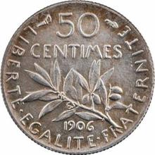 50 Centimes 1906    "Sower"