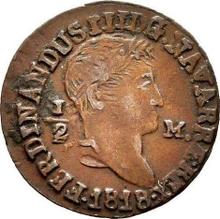 1/2 Maravedí 1818 PP  