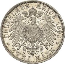 2 Mark 1899 F   "Wurtenberg"