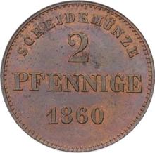 2 Pfennig 1860   