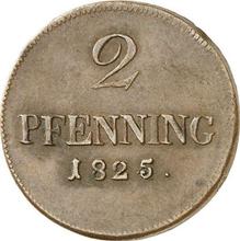 2 Pfennig 1825   
