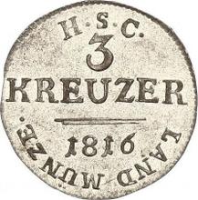 3 Kreuzer 1816  S 