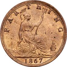 Farthing 1867   