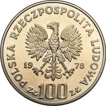100 Zlotych 1978 MW   "Janusz Korczak" (Pattern)