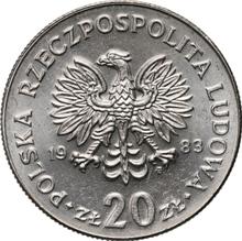 20 Zlotych 1983 MW   "Marceli Nowotko"
