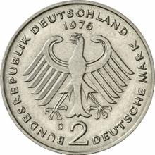 2 Mark 1976 D   "Heuss"