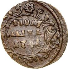 Polushka (1/4 Kopek) 1741   