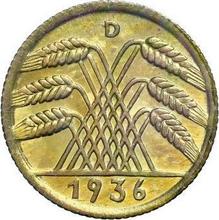 10 Reichspfennig 1936 D  